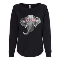 Alabama Elephant Lovers Womens California Wash Sweatshirt