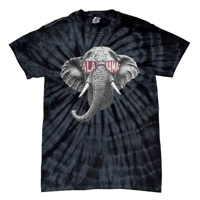 Alabama Elephant Lovers Tie-Dye T-Shirt