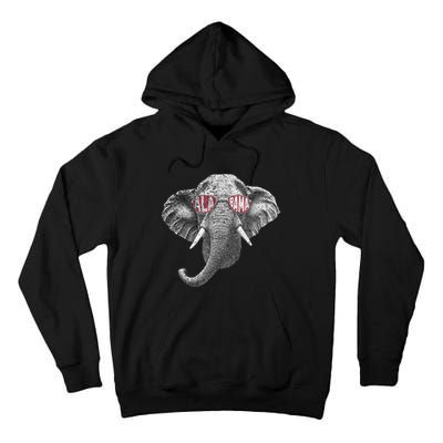 Alabama Elephant Lovers Tall Hoodie