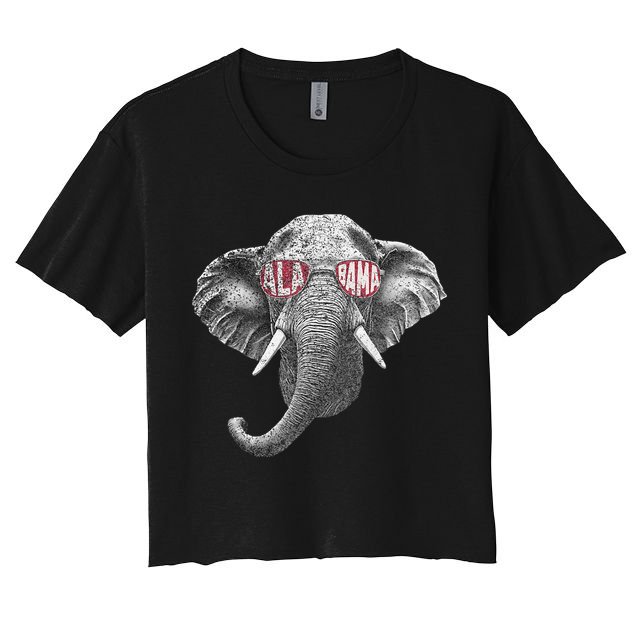 Alabama Elephant Lovers Crop Top