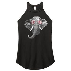 Alabama Elephant Lovers Women's Perfect Tri Rocker Tank