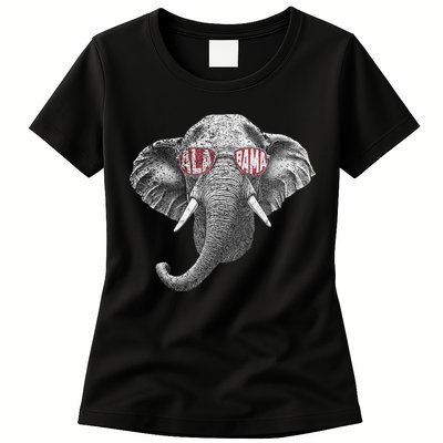 Alabama Elephant Lovers Womens T-Shirt