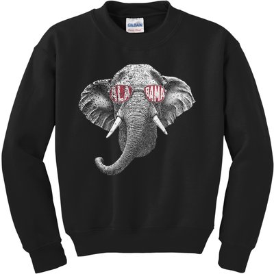 Alabama Elephant Lovers Kids Sweatshirt