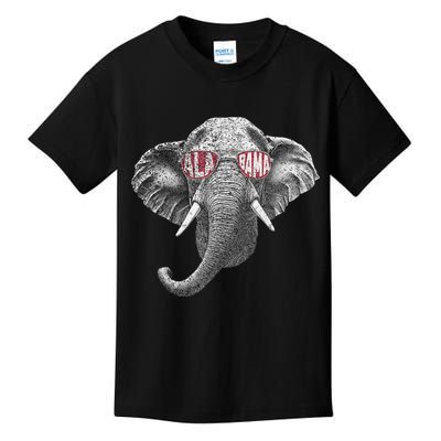 Alabama Elephant Lovers Kids T-Shirt