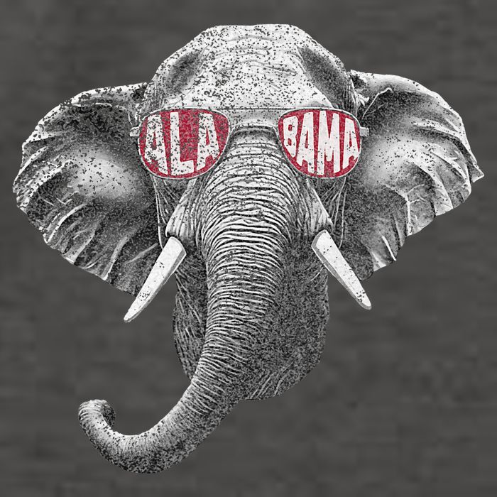 Alabama Elephant Lovers Vector Backpack