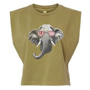 Alabama Elephant Lovers Garment-Dyed Women's Muscle Tee