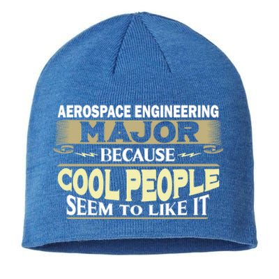 Aerospace Engineering Major Cool People Like It College Gift Sustainable Beanie