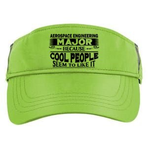 Aerospace Engineering Major Cool People Like It College Gift Meaningful Gift Adult Drive Performance Visor