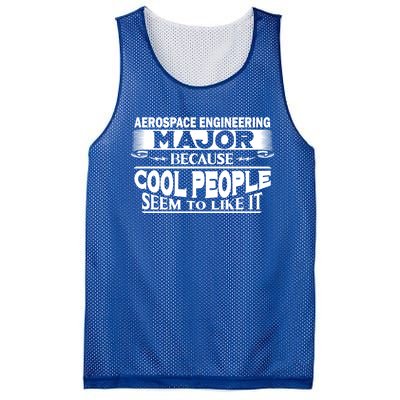 Aerospace Engineering Major Cool People Like It College Gift Meaningful Gift Mesh Reversible Basketball Jersey Tank