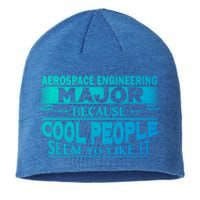 Aerospace Engineering Major Cool People Like It College Gift Meaningful Gift Sustainable Beanie