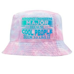 Aerospace Engineering Major Cool People Like It College Gift Meaningful Gift Tie-Dyed Bucket Hat