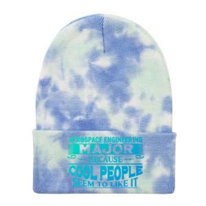 Aerospace Engineering Major Cool People Like It College Gift Meaningful Gift Tie Dye 12in Knit Beanie