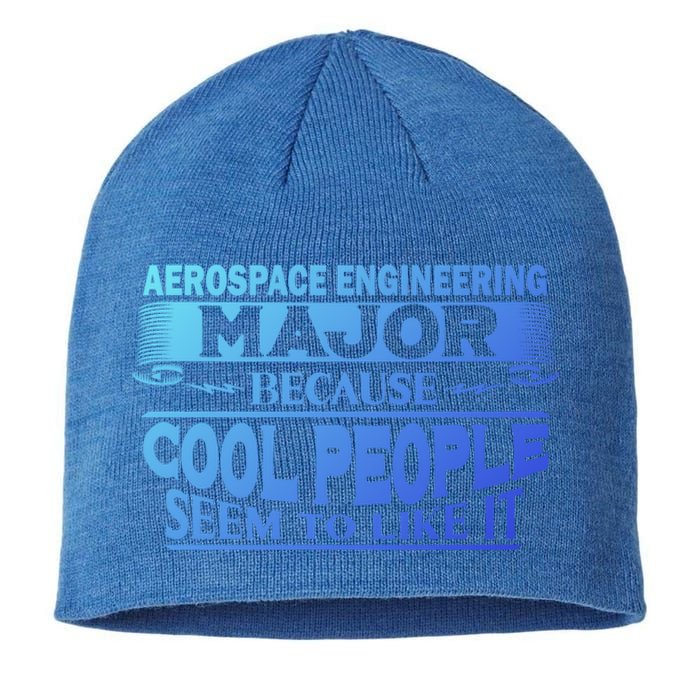 Aerospace Engineering Major Cool People Like It College Gift Meaningful Gift Sustainable Beanie