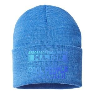 Aerospace Engineering Major Cool People Like It College Gift Meaningful Gift Sustainable Knit Beanie