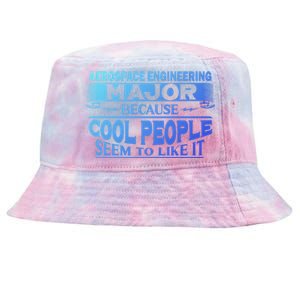 Aerospace Engineering Major Cool People Like It College Gift Meaningful Gift Tie-Dyed Bucket Hat