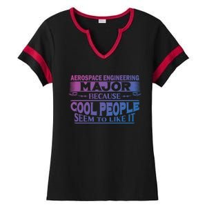 Aerospace Engineering Major Cool People Like It College Gift Meaningful Gift Ladies Halftime Notch Neck Tee