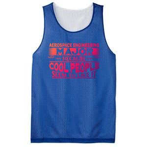 Aerospace Engineering Major Cool People Like It College Gift Meaningful Gift Mesh Reversible Basketball Jersey Tank