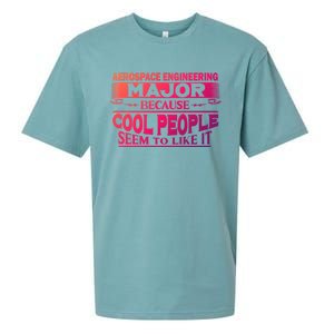 Aerospace Engineering Major Cool People Like It College Gift Meaningful Gift Sueded Cloud Jersey T-Shirt