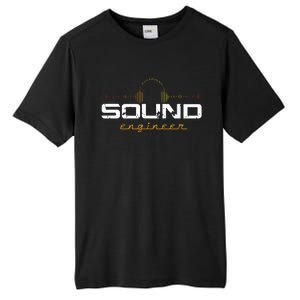 Audio Engineer Music Production Sound Engineer Disc Jockey Tall Fusion ChromaSoft Performance T-Shirt