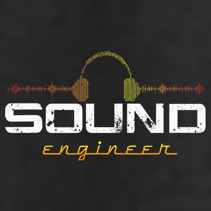 Audio Engineer Music Production Sound Engineer Disc Jockey 7 Panel Mesh Trucker Snapback Hat