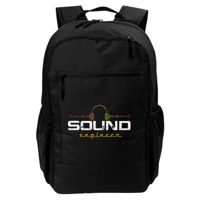 Audio Engineer Music Production Sound Engineer Disc Jockey Backpack