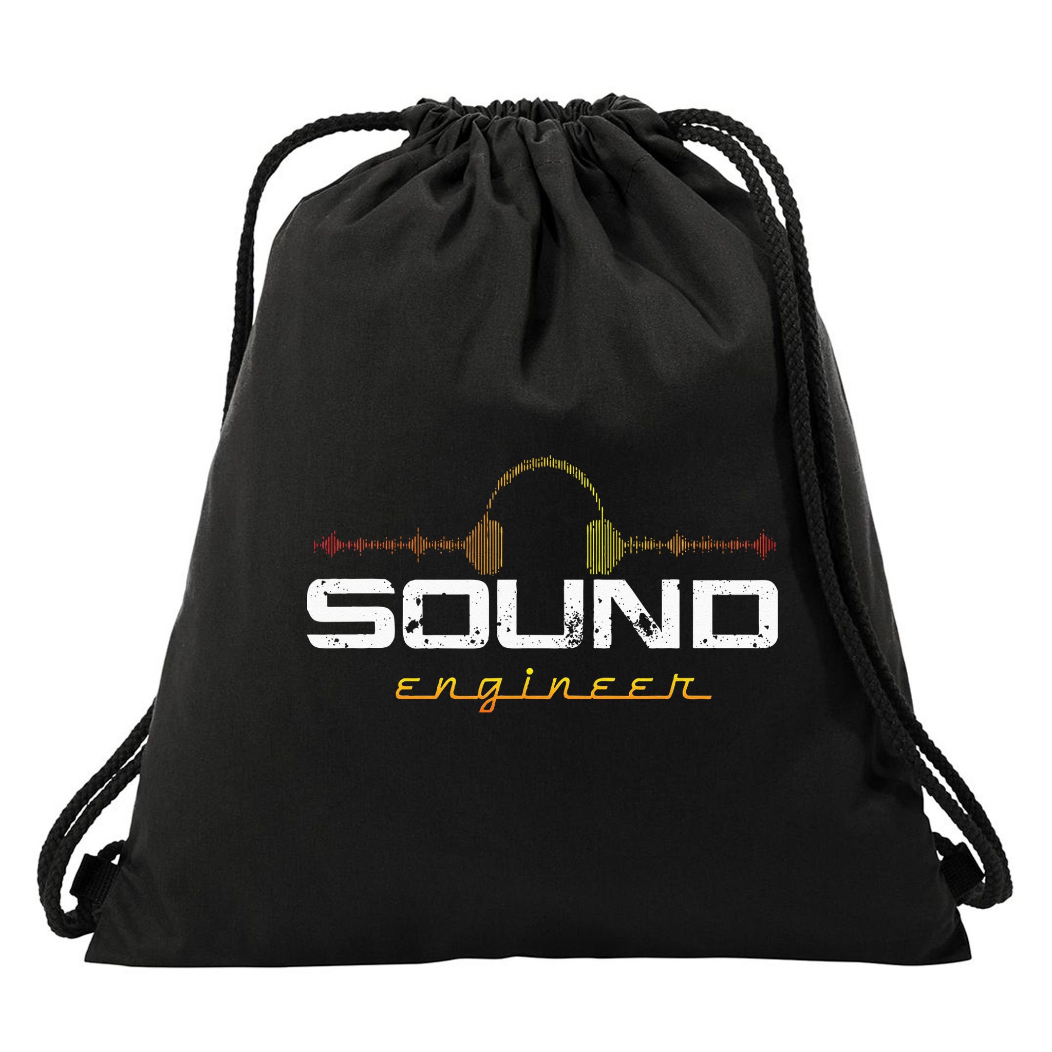 Audio Engineer Music Production Sound Engineer Disc Jockey Drawstring Bag