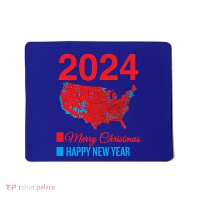 Accurate Election Map Merry Christmas Happy New Year Trump Gift Mousepad
