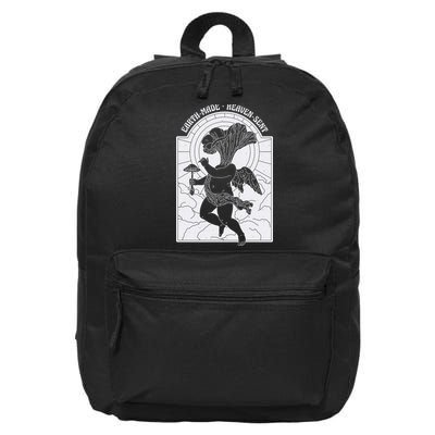 Angel Earth Made Mushroom 16 in Basic Backpack