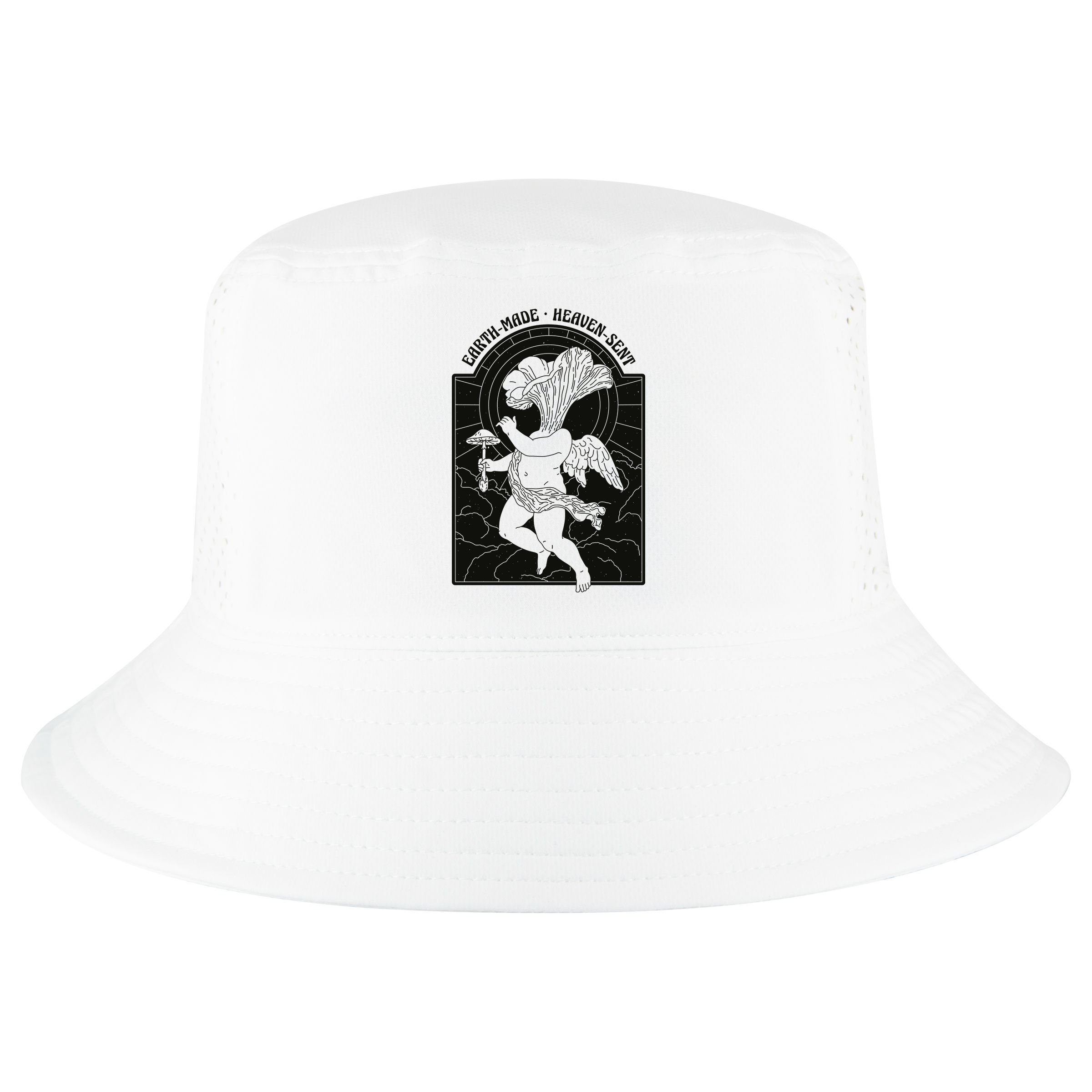 Angel Earth Made Mushroom Cool Comfort Performance Bucket Hat