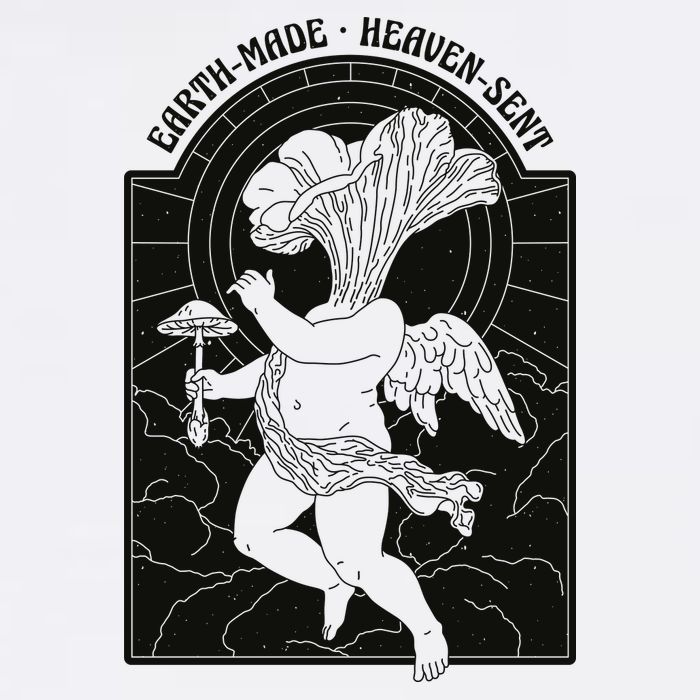 Angel Earth Made Mushroom Cooling Performance Crew T-Shirt