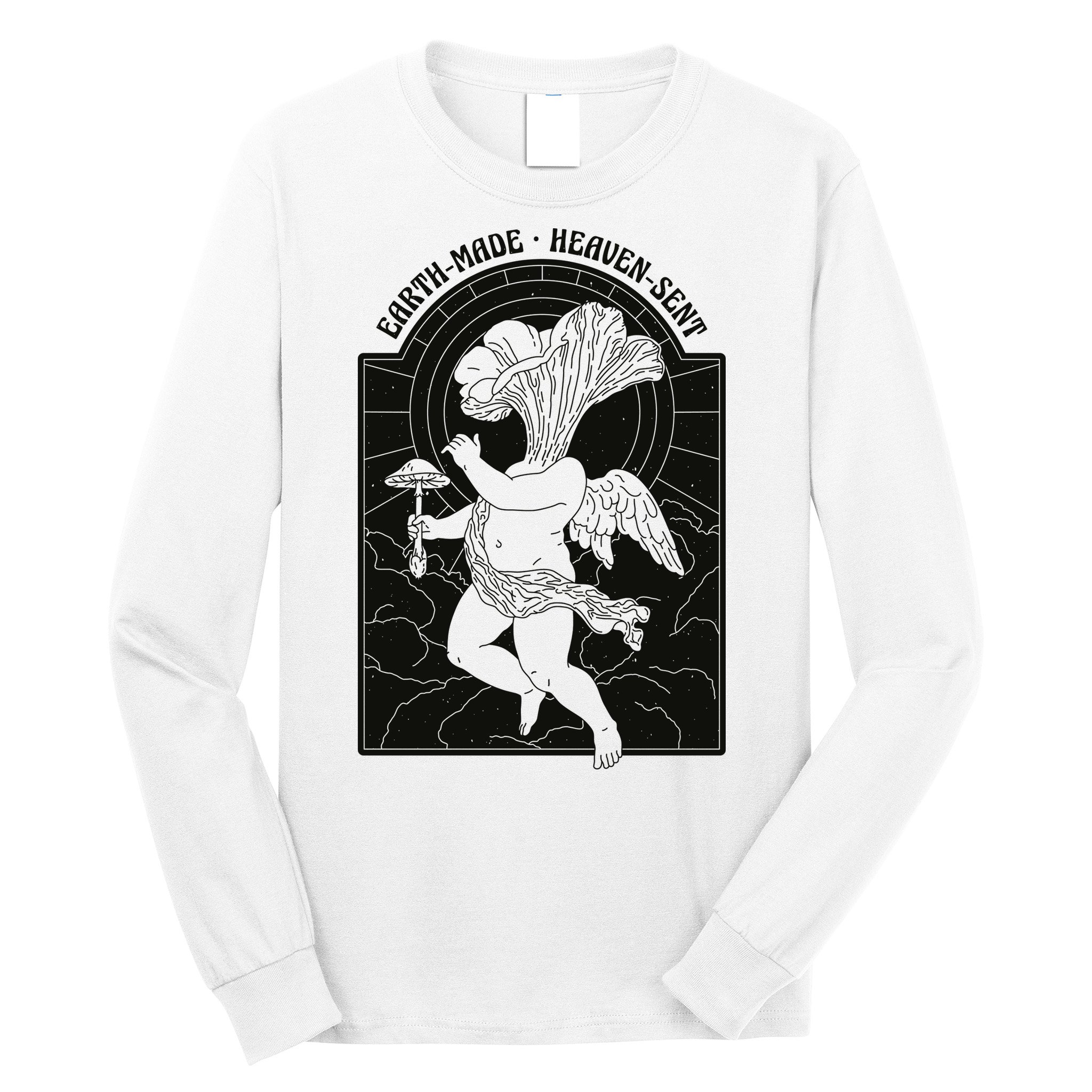 Angel Earth Made Mushroom Long Sleeve Shirt