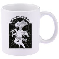 Angel Earth Made Mushroom 11oz C Handle Ceramic Mug