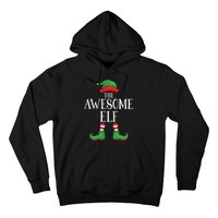 Awesome Elf Matching Group Xmas Funny Family Christmas Hoodie