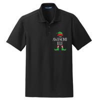 Awesome Elf Matching Group Xmas Funny Family Christmas Dry Zone Grid Polo