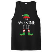 Awesome Elf Matching Group Xmas Funny Family Christmas PosiCharge Competitor Tank