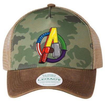Amazon Essentials Multi Hero Legacy Tie Dye Trucker Hat