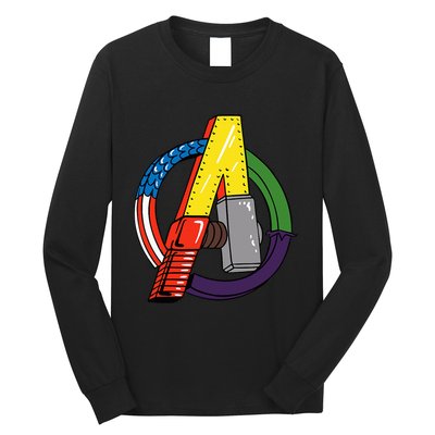 Amazon Essentials Multi Hero Long Sleeve Shirt