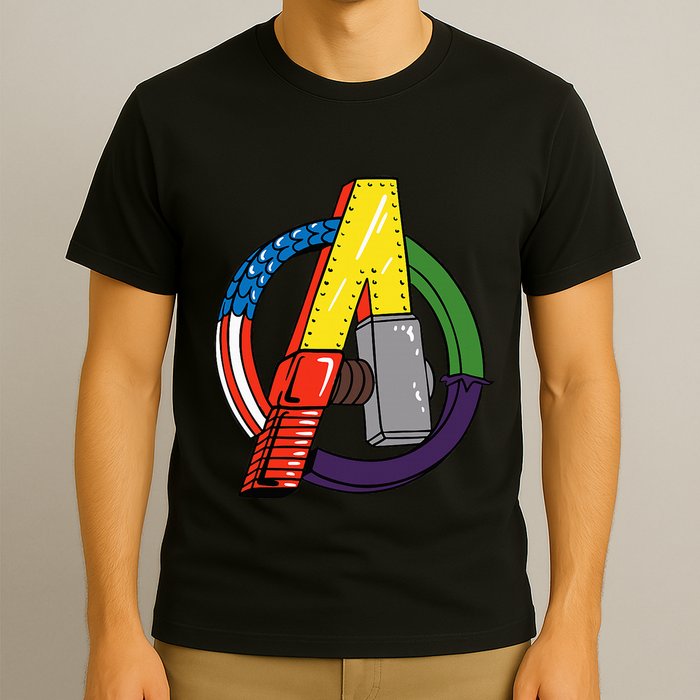 Amazon Essentials Multi Hero T-Shirt
