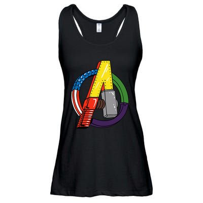 Amazon Essentials Multi Hero Ladies Essential Flowy Tank