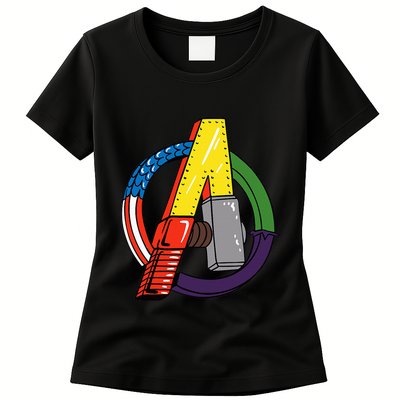 Amazon Essentials Multi Hero Womens T-Shirt