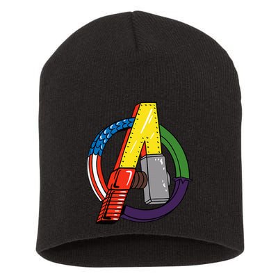 Amazon Essentials Multi Hero Short Acrylic Beanie