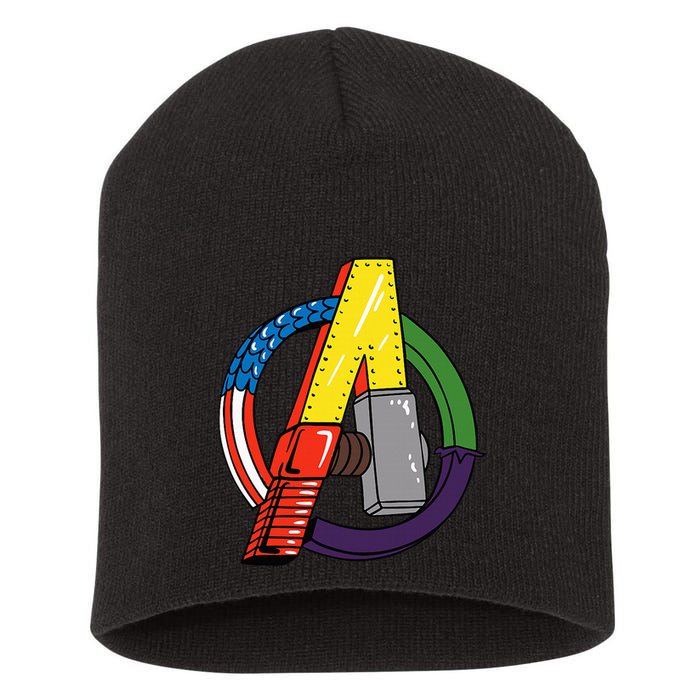 Amazon Essentials Multi Hero Short Acrylic Beanie