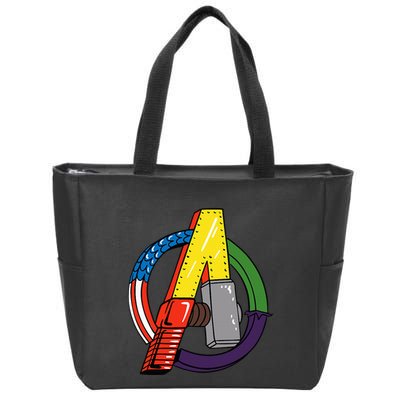 Amazon Essentials Multi Hero Zip Tote Bag