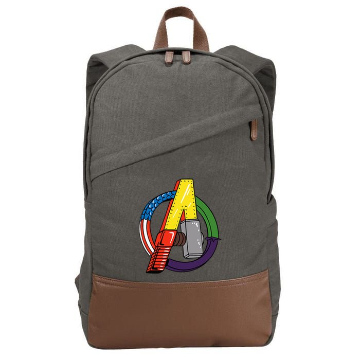 Amazon Essentials Multi Hero Cotton Canvas Backpack