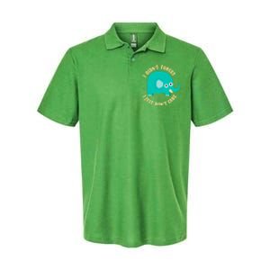 An Elephant Never Cares Softstyle Adult Sport Polo