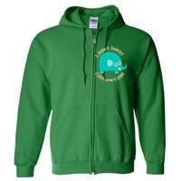 An Elephant Never Cares Full Zip Hoodie