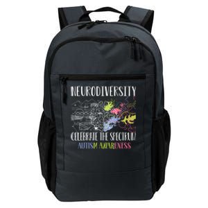 Autism Embrace Neurodiversity Celebrate The Spectrum Brain Daily Commute Backpack