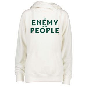 An Enemy Of The People Womens Funnel Neck Pullover Hood