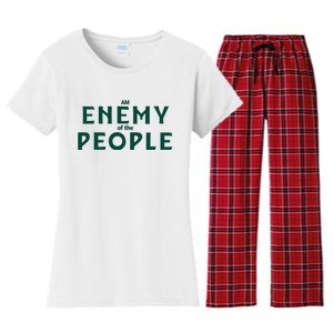 An Enemy Of The People Women's Flannel Pajama Set