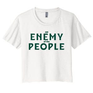 An Enemy Of The People Women's Crop Top Tee